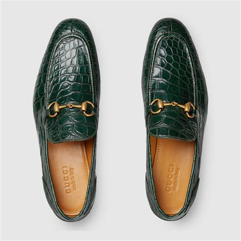 crocodile loafers gucci